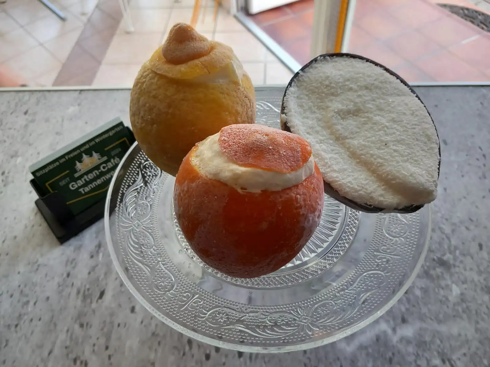 Garten-Café Tannenweg , Manfred Leisge , Katrin Leisge, Poseritz, Rügen Island, Eiscreme von Garten-Café Tannenweg