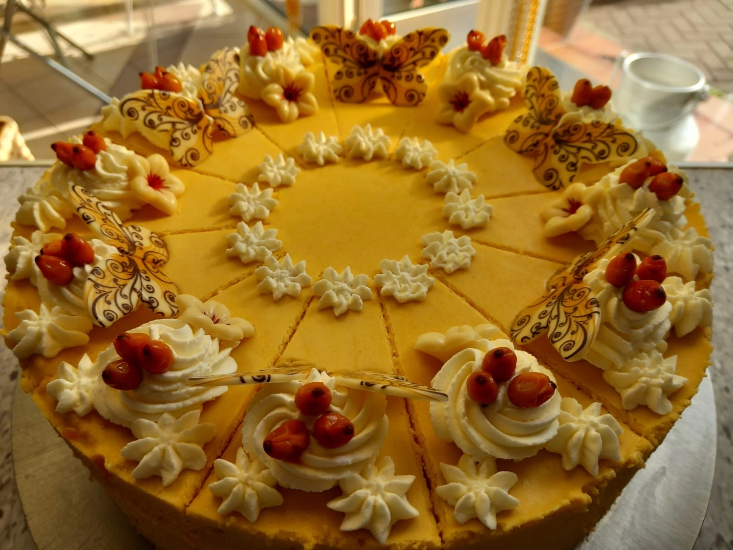 Garten-Café Tannenweg , Manfred Leisge ,  Katrin Leisge, Poseritz, Rügen Island, Kuchen von Garten-Café Tannenweg