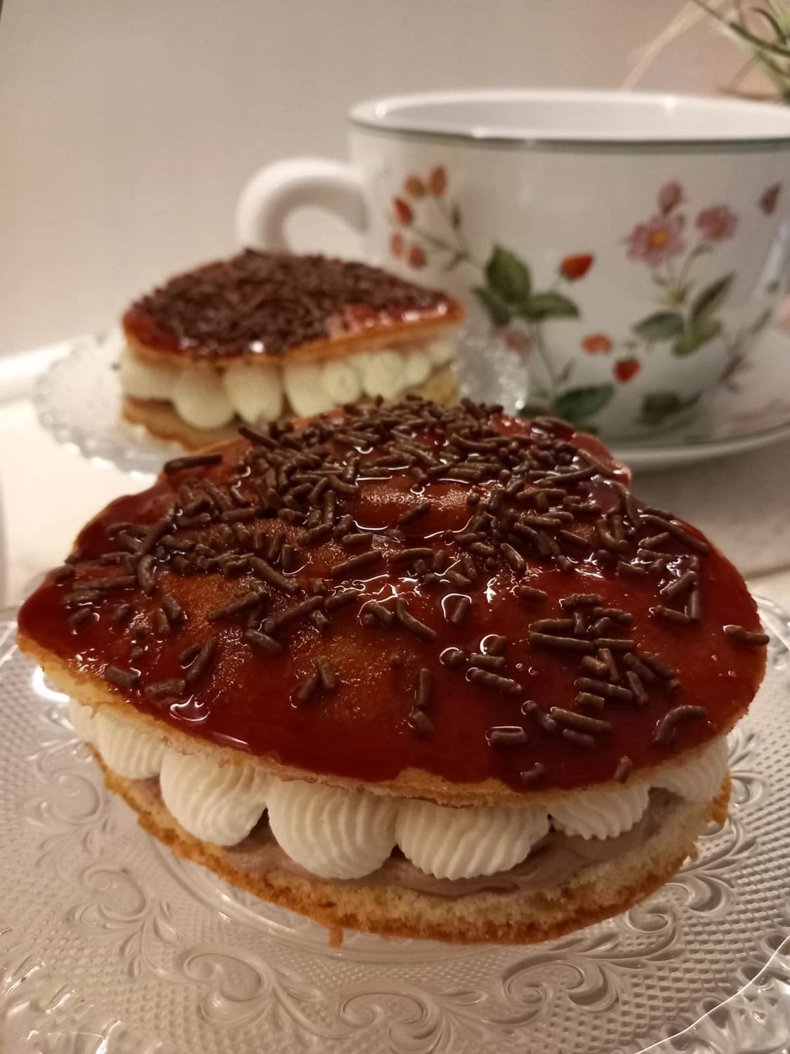 Garten-Café Tannenweg , Manfred Leisge ,  Katrin Leisge, Poseritz, Rügen Island, Kuchen von Garten-Café Tannenweg