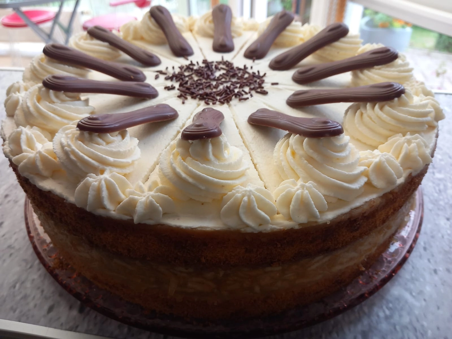 Garten-Café Tannenweg , Manfred Leisge ,  Katrin Leisge, Poseritz, Rügen Island, Kuchen von Garten-Café Tannenweg