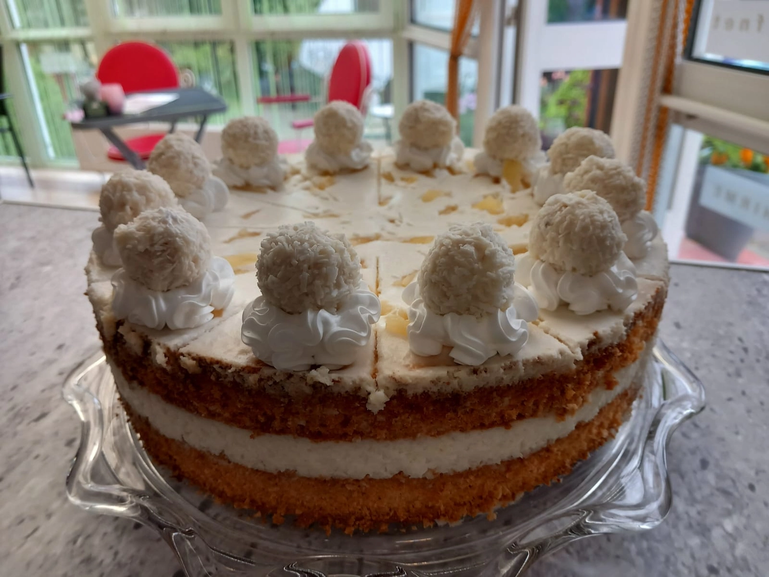 Garten-Café Tannenweg , Manfred Leisge ,  Katrin Leisge, Poseritz, Rügen Island, Kuchen von Garten-Café Tannenweg